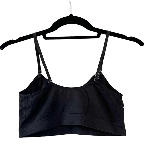 Coobie Solid Color Bralette Black O/S - Picture 2 of 5